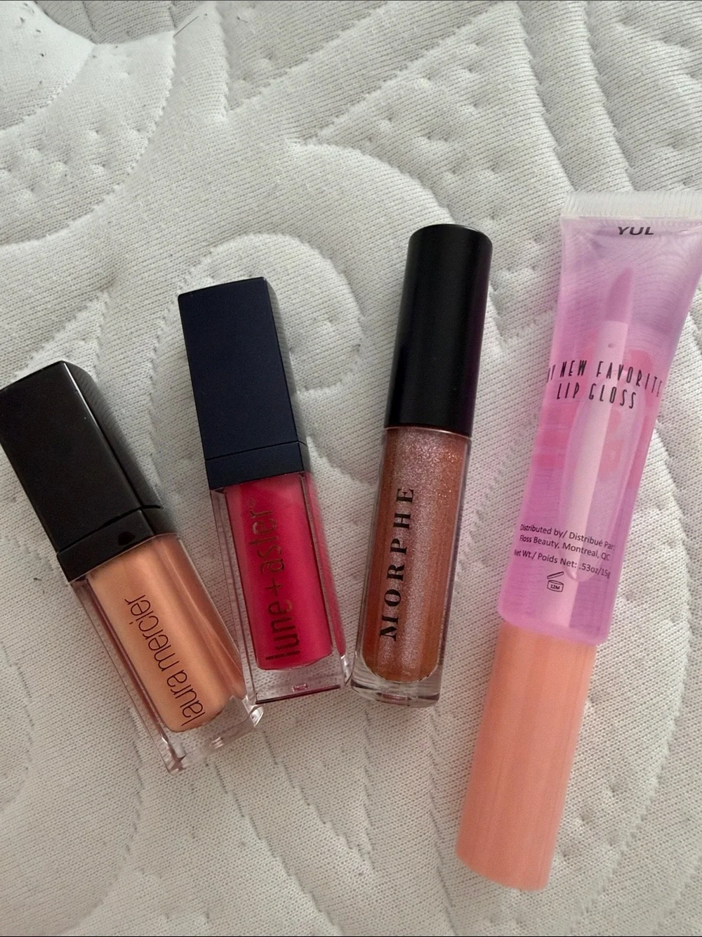 NWT Prestige Lip Gloss Bundle | Laura Mercier, Lune+Aster, Morphe + YUL